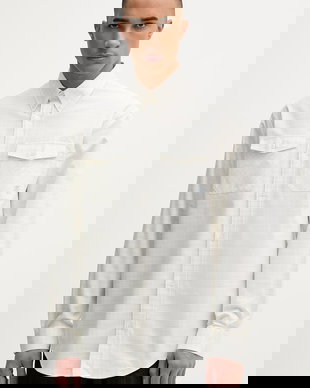 Drôle de Monsieur cămașă pentru bărbați, din bumbac Chemise a Carreaux