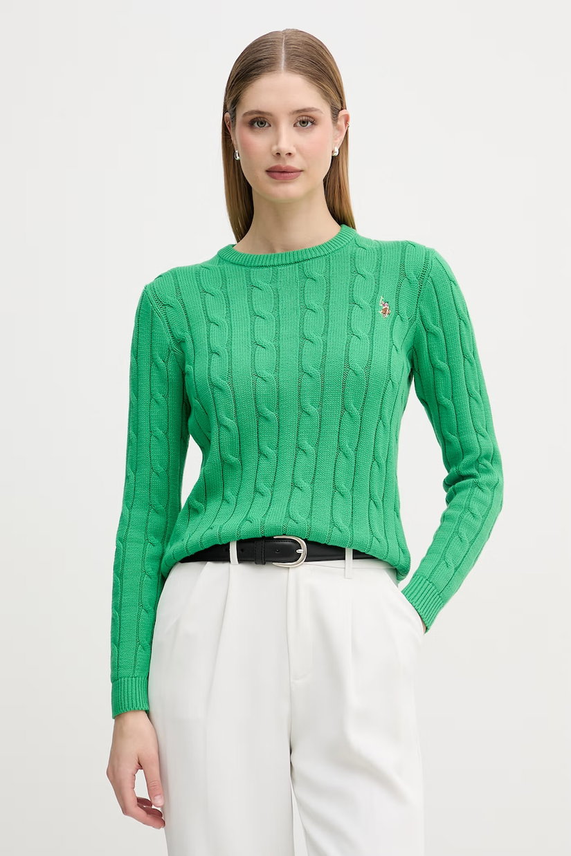 U.S. Polo Assn. CREW NECK CABLE