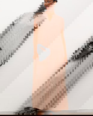 Answear.LAB rochie din amestec de in