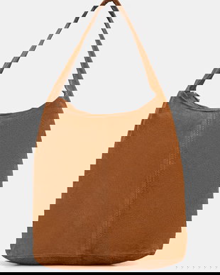 Answear Lab geanta de mana din piele intoarsa