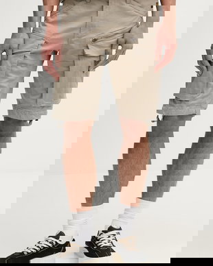 G-Star pantaloni scuți cargo bărbați bumbac cu elastan Rovic zip regular