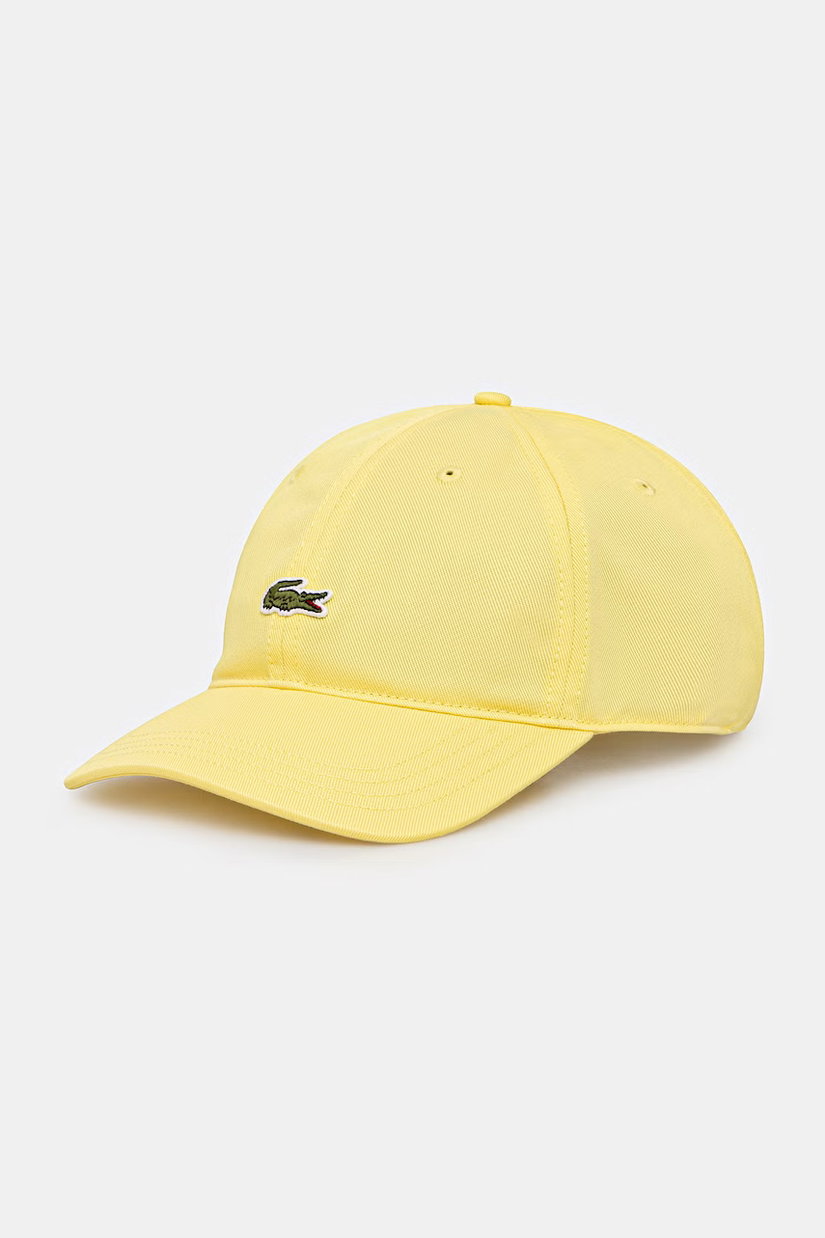 Lacoste șapcă de baseball din bumbac