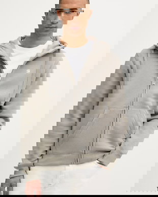 G-Star Hanorac cu fermoar și glugă bărbătesc cu bumbac Premium core