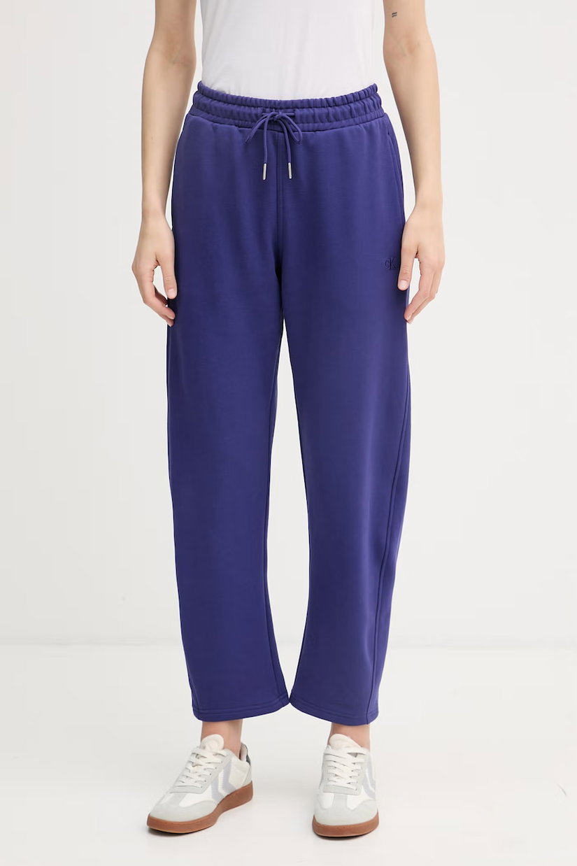 Calvin Klein Jeans pantaloni de trening pentru femei, din bumbac