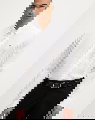 Tommy Hilfiger cămașă pentru bărbați, din bumbac