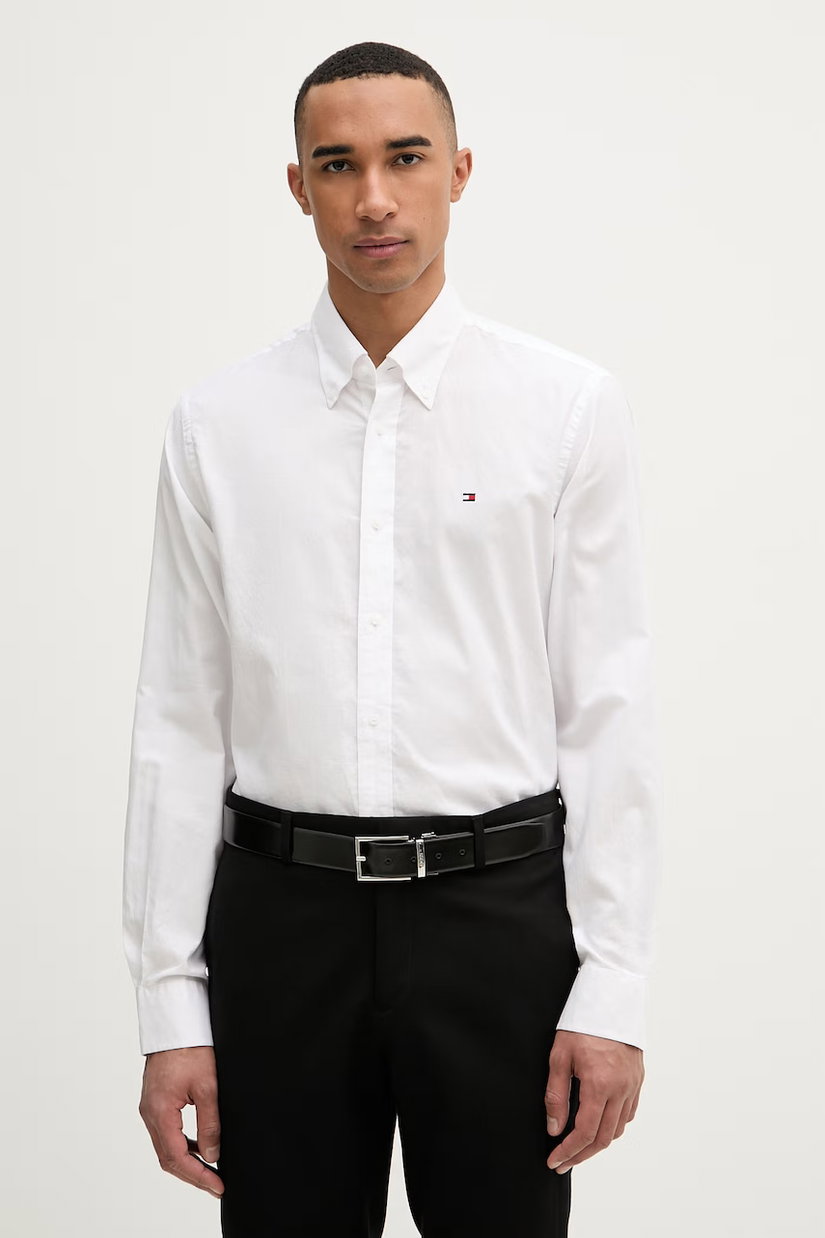 Tommy Hilfiger cămașă pentru bărbați, din bumbac