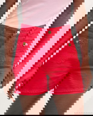 Tommy Hilfiger pantaloni scurți pentru femei, din denim