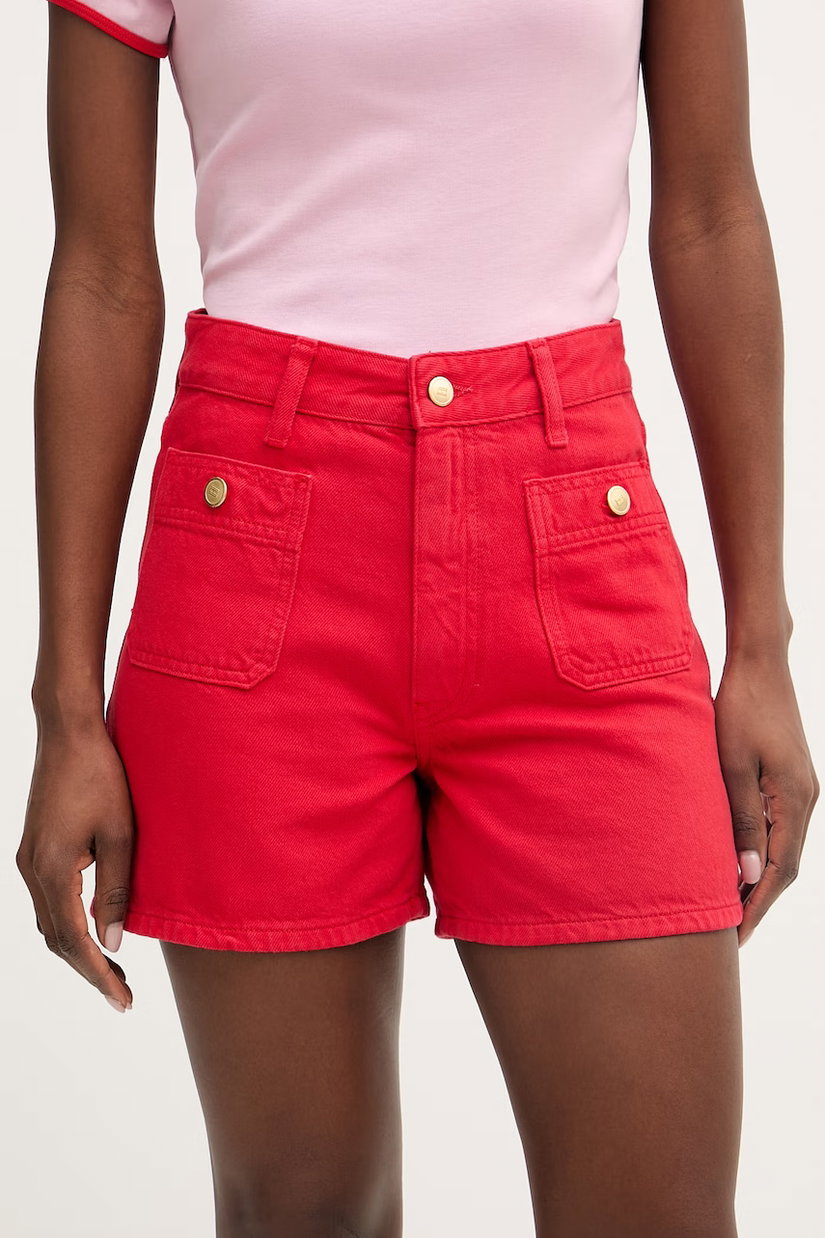 Tommy Hilfiger pantaloni scurți pentru femei, din denim