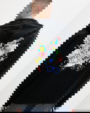 Converse hanorac cu fermoar din bumbac x HELLO KITTY