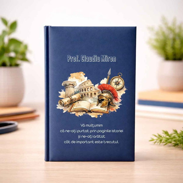 Agenda personalizata Cadou pentru Profesorul de Istorie