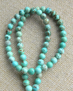 Turcoaz (howlit vopsit) 6 mm (CUI)