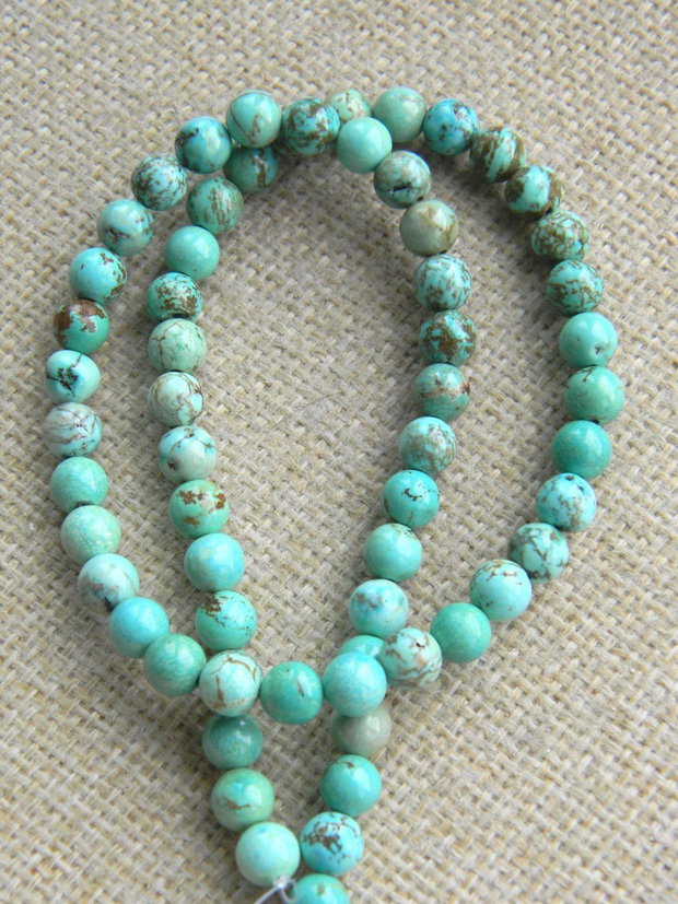Turcoaz (howlit vopsit) 6 mm (CUI)