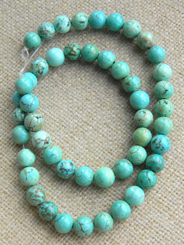 Turcoaz (howlit vopsit) 8 mm (CUI)