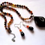 Set bijuterii cu agate 52005