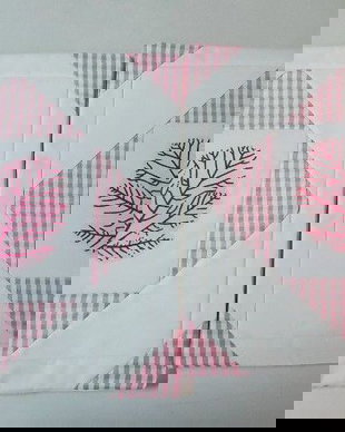 Față de pernă model quilt