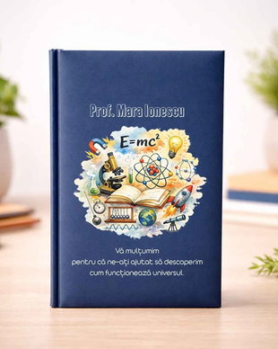 Agendă Personalizată Cadou pentru Profesoara de Fizică