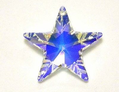 Pandantiv Swarovski - stea 28 mm (6714-01AB)