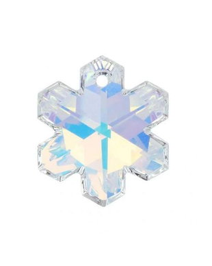 Pandantiv Swarovski - fulg de nea 20 mm (6704-01AB)