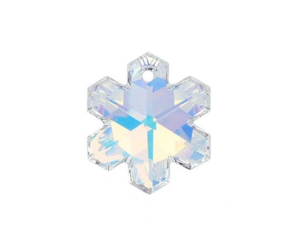 Pandantiv Swarovski - fulg de nea 20 mm (6704-01AB)