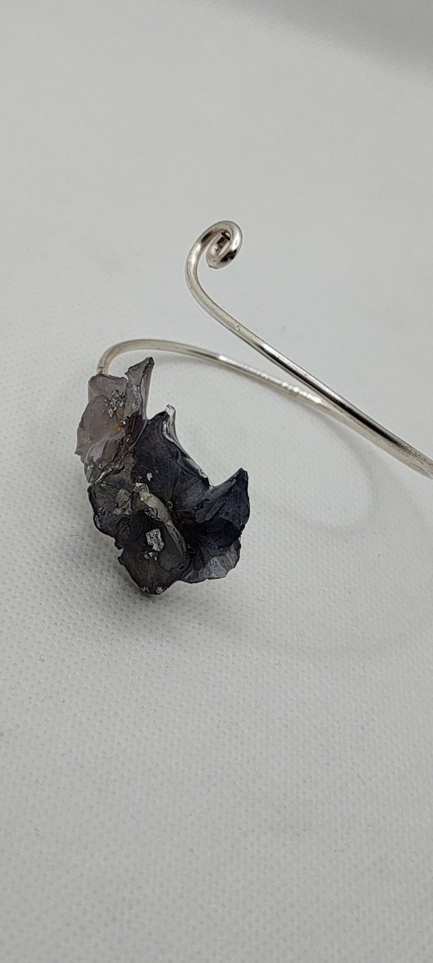 Bratara unicat, bratara reglabila, bratara cu hortensii albastre