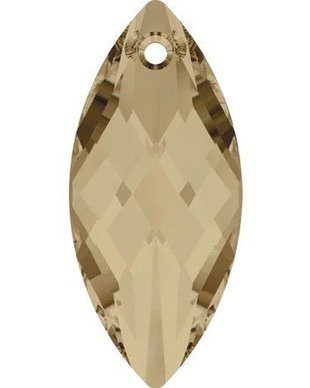 Pandantiv Swarovski - "navette" 30 mm (6110-GSH)