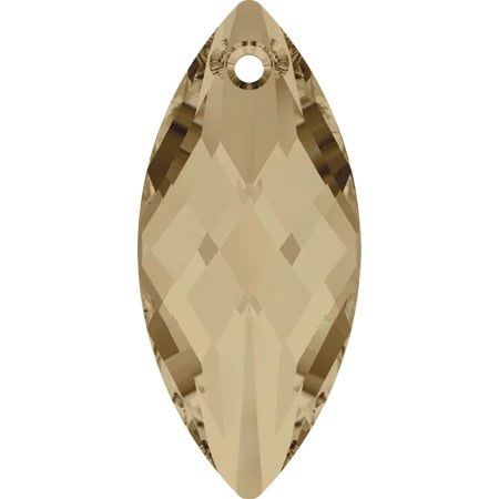 Pandantiv Swarovski - "navette" 30 mm (6110-GSH)