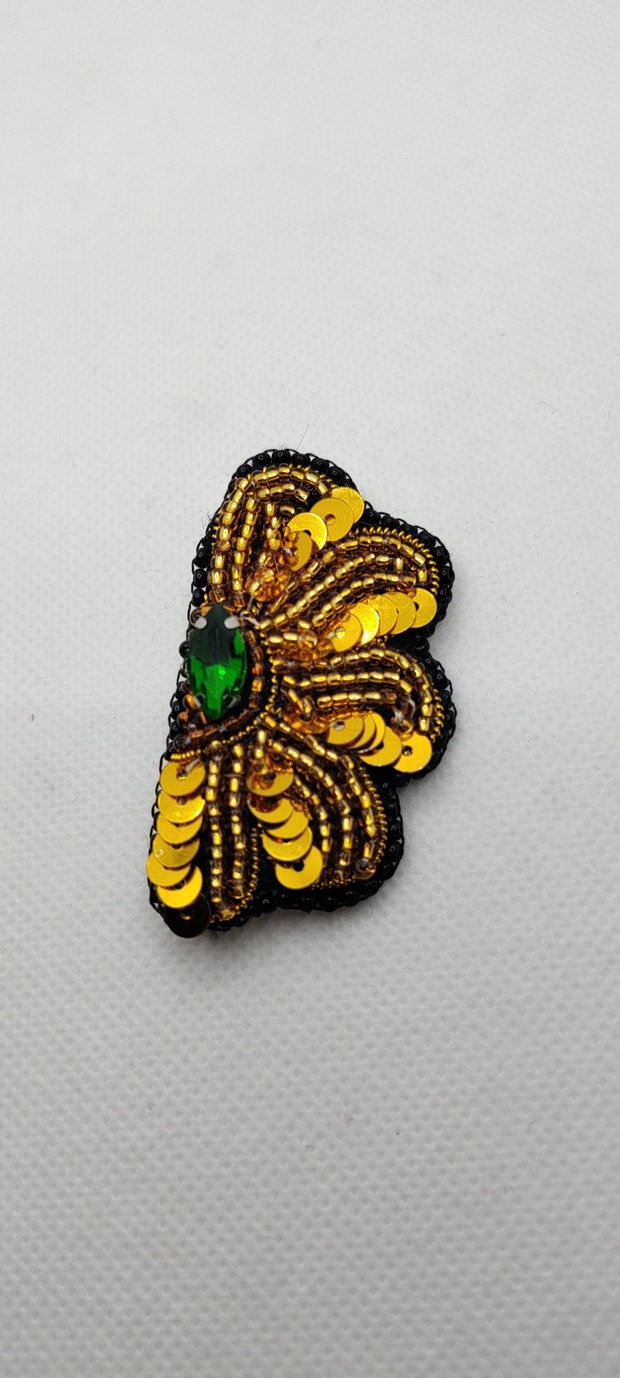 Brosa unicat,brosa cusuta,brosa handmade