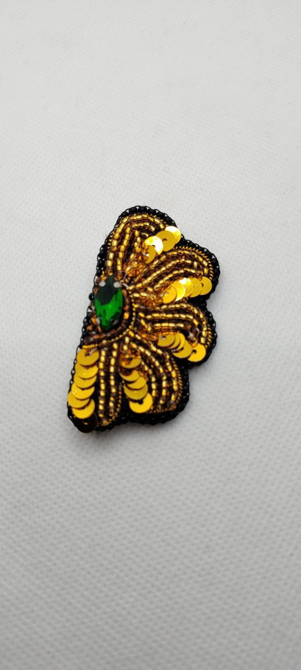 Brosa unicat,brosa cusuta,brosa handmade