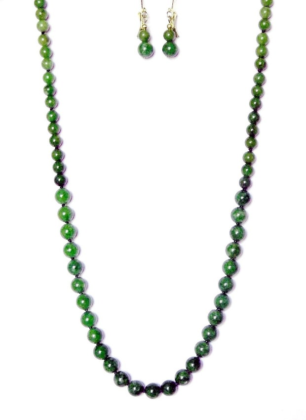 Colier, cercei adecvati, set realizat cu Peridot verde natural, cadou pentru ea, cadou pentru Mama (132)