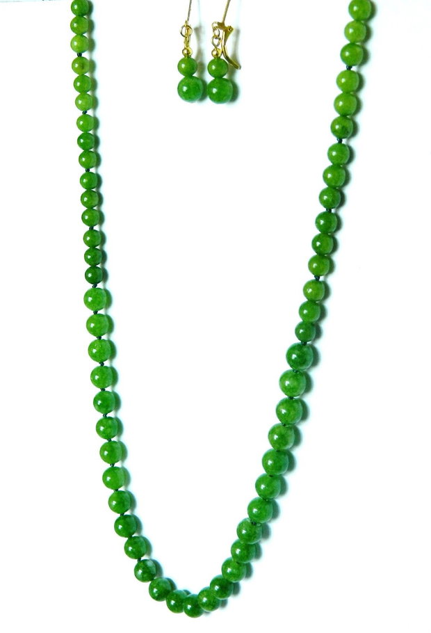 Colier, cercei adecvati, set realizat cu Peridot verde natural, cadou pentru ea, cadou pentru Mama (132)