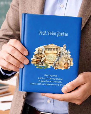 Agendă Personalizată Cadou pentru Profesorul de Latină