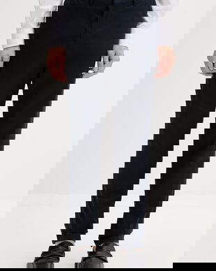 HUGO pantaloni slim fit pentru bărbați, din bumbac cu elastan Hesten253X