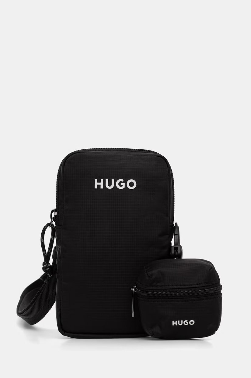 HUGO borsetă impermeabilă de pentru bărbați EVERETT PHONE HOLDER