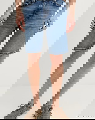 BOSS Orange pantaloni scurți pentru bărbați, din denim