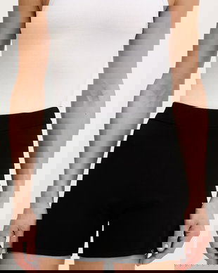 Guess pantaloni scurți pentru femei, cu vâscoză TEA