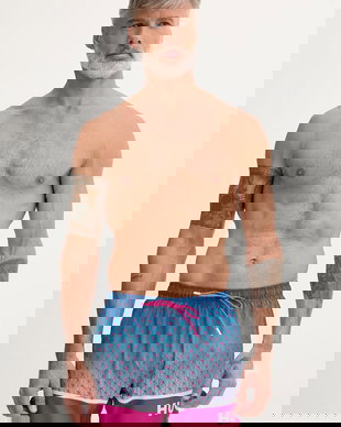 HUGO pantaloni scurți de baie pentru bărbați PALMS_SWIM_SHORTS