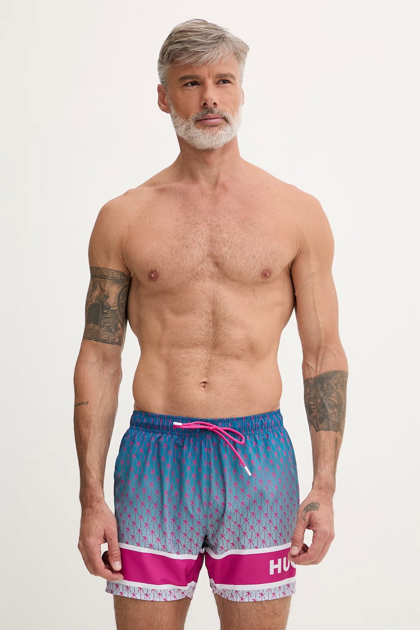 HUGO pantaloni scurți de baie pentru bărbați PALMS_SWIM_SHORTS