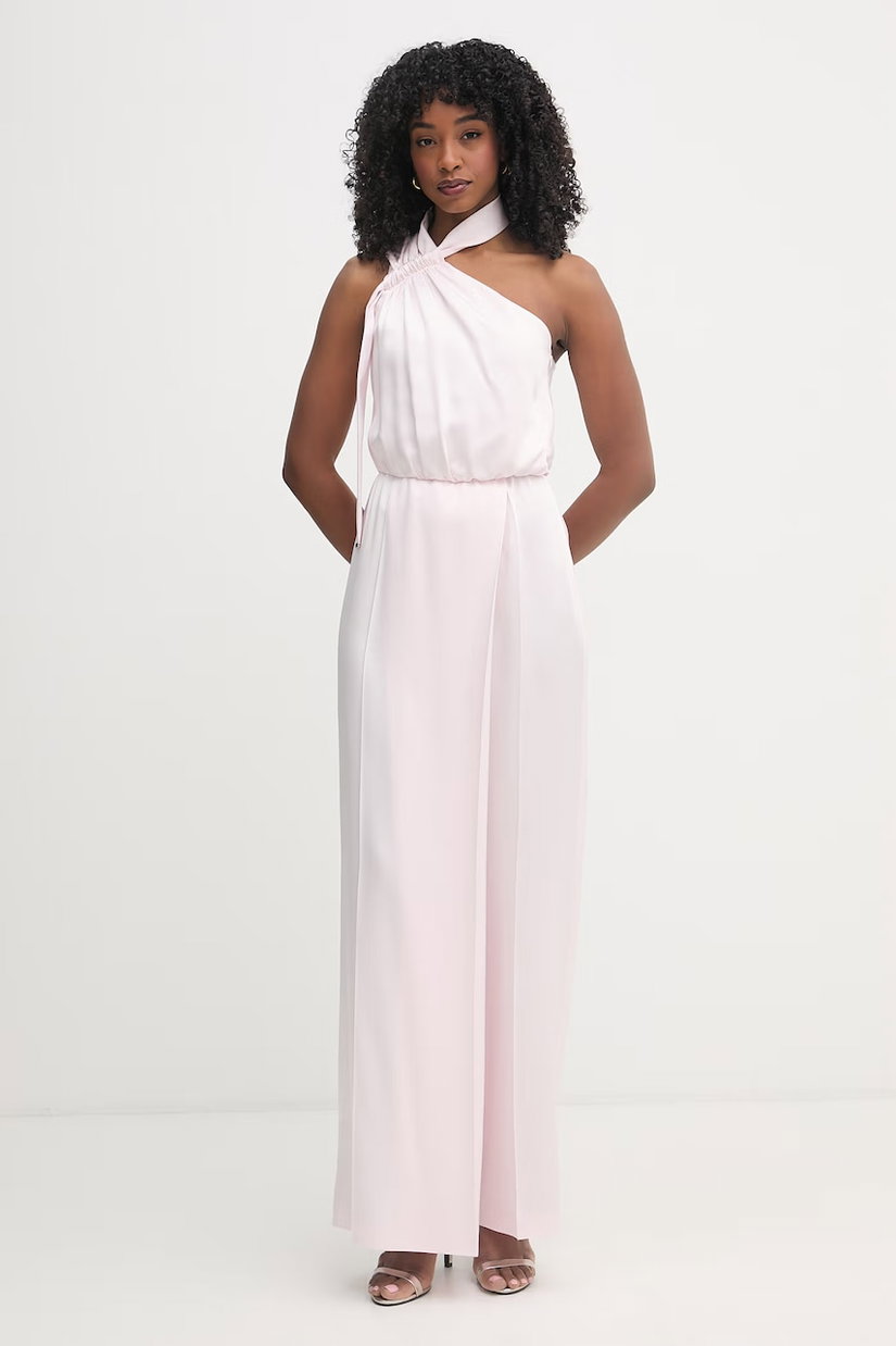 BOSS salopetă asimetrică pentru femei, din vâscoză Descarla