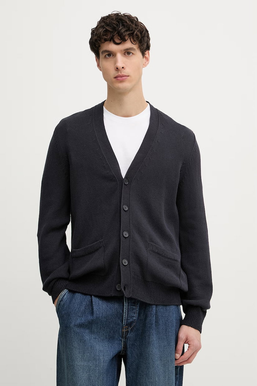 BOSS cardigan pentru bărbați, cu bumbac BOSS X DAVID BECKHAM