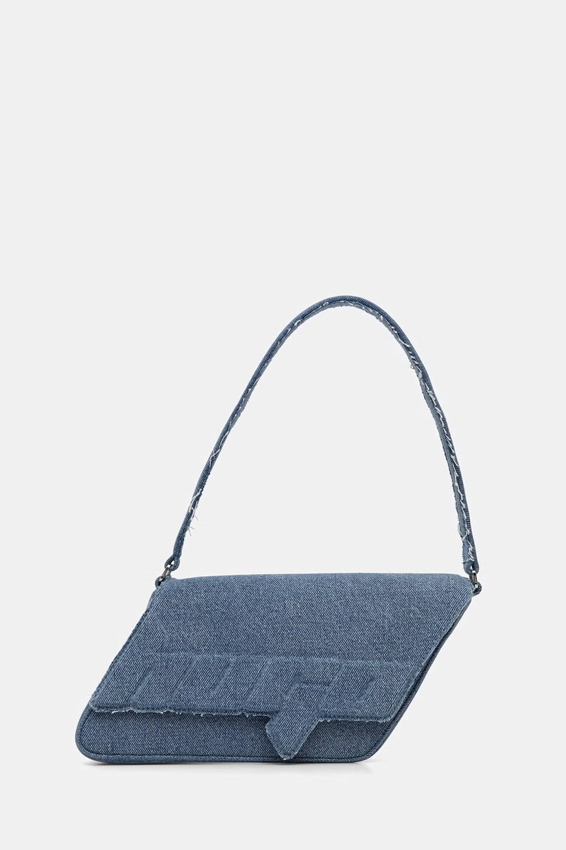 HUGO Blue geantă pentru femei, din denim Ulani D_Shoulder Bag