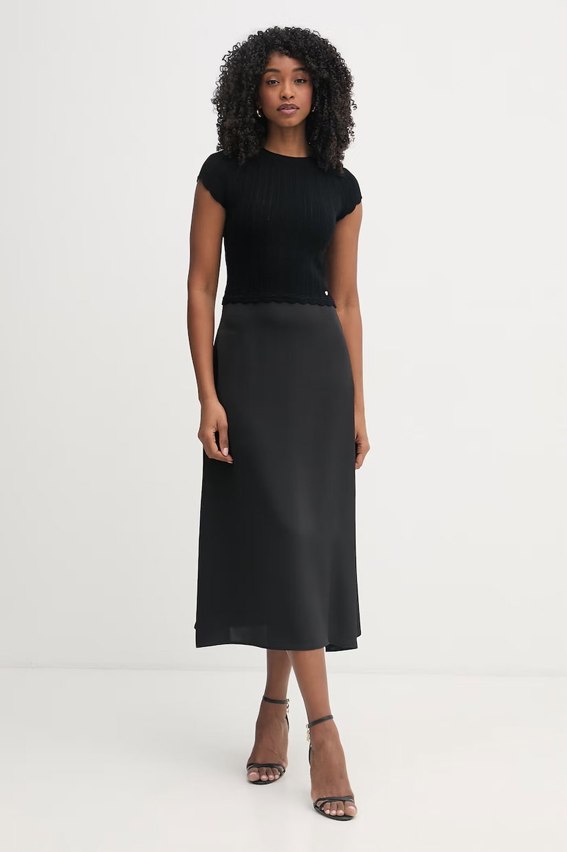 BOSS Orange rochie cu vâscoză C Ficella