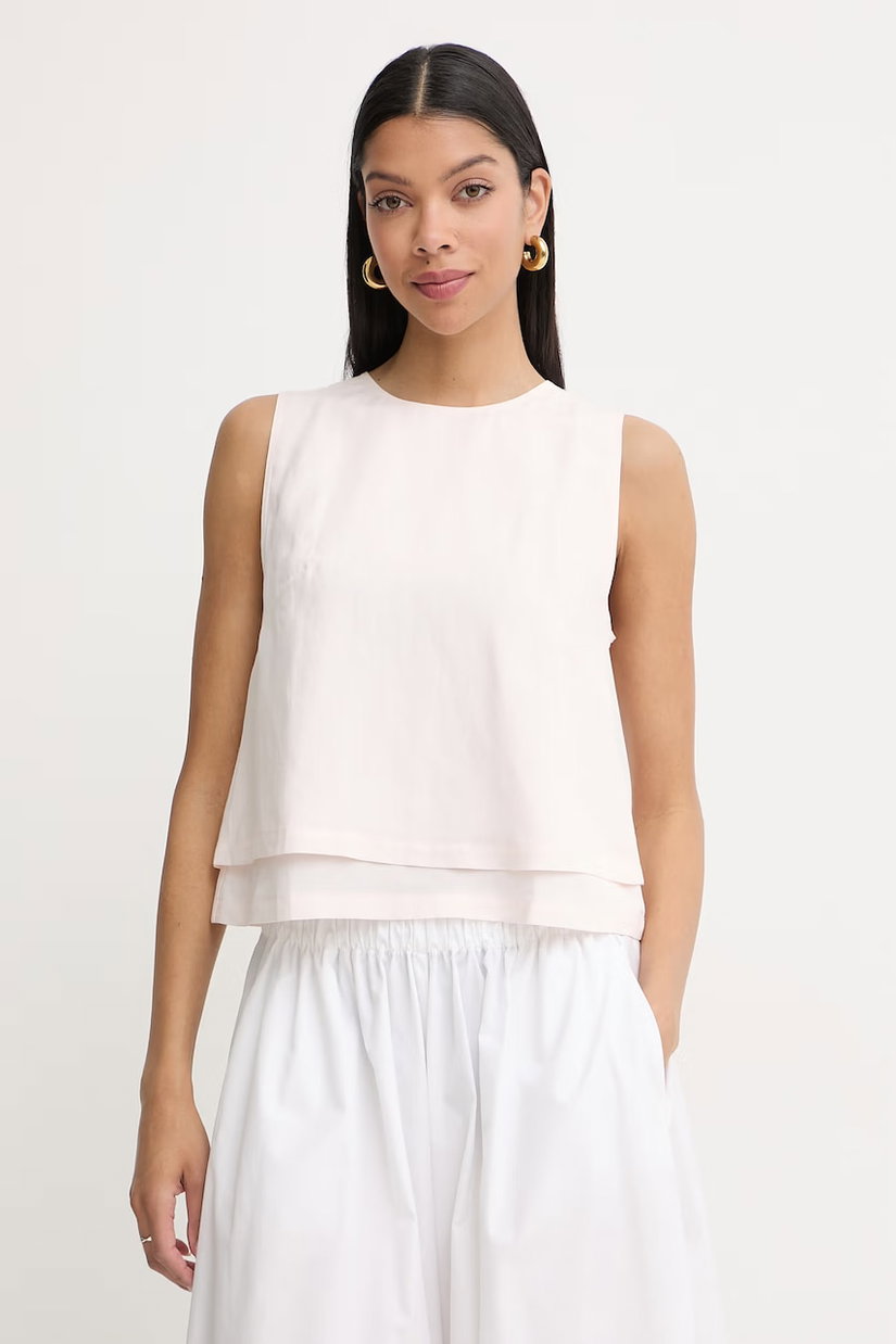 BOSS bluză pentru femei, cu lyocell Bliny