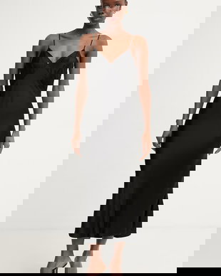 Silvian Heach rochie lenjerie intimă cu vâscoză RAMET