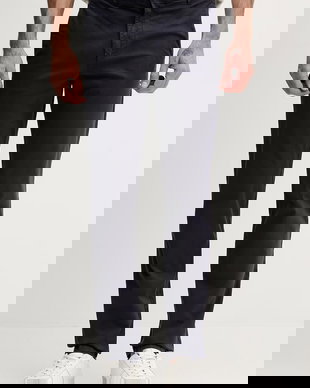 United Colors of Benetton pantaloni chinos bărbați din bumbac cu elastan