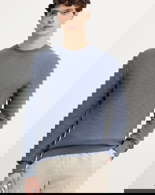 BOSS pulover bărbătesc din bumbac H-Imberto