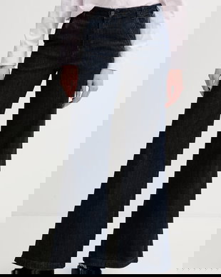 United Colors of Benetton Blugi wide leg de femei