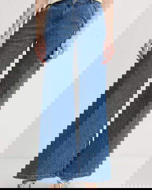 United Colors of Benetton blugi wide leg femei