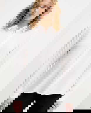 United Colors of Benetton cămașă femei cu vâscoză