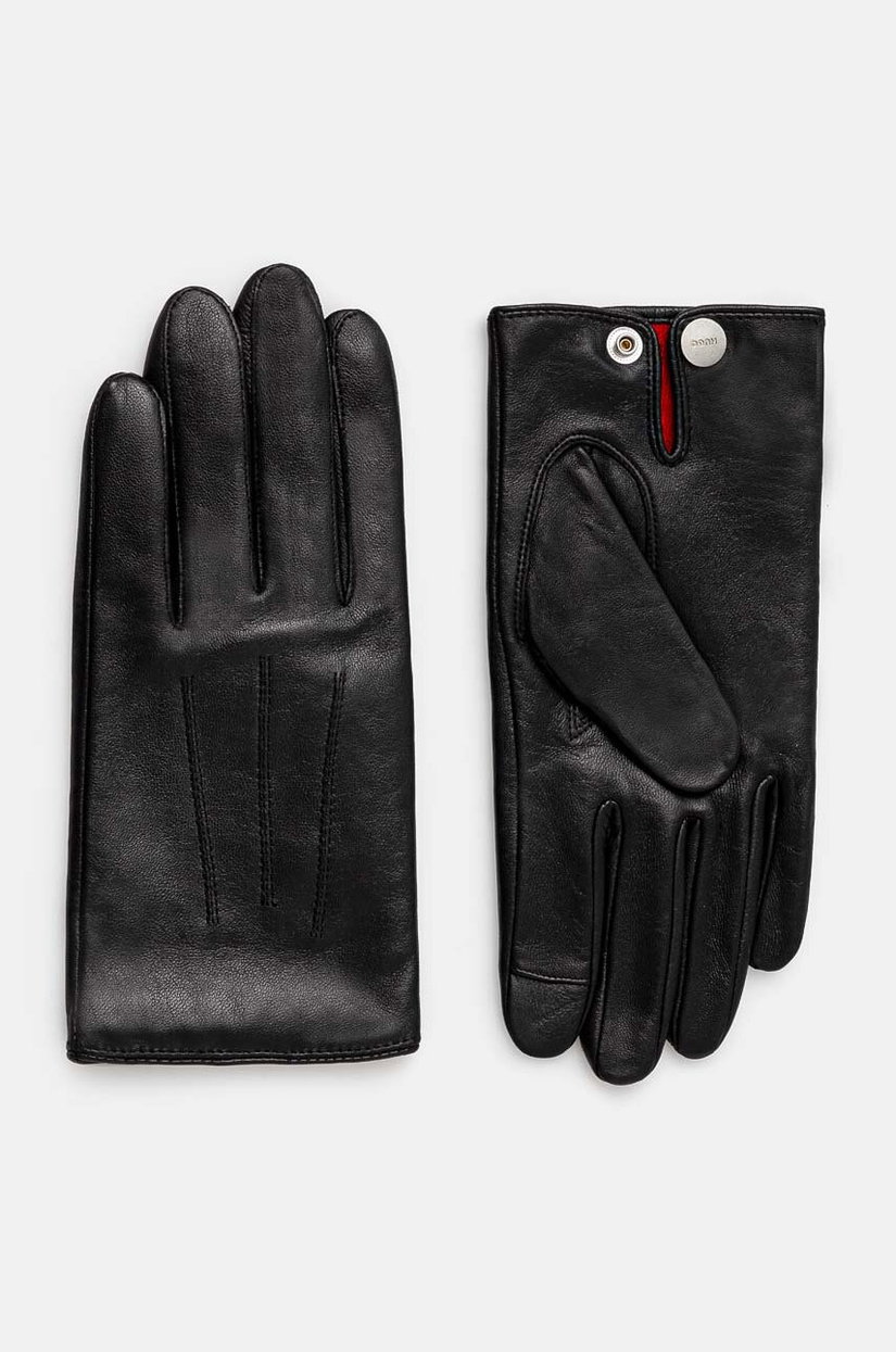 HUGO mănuși de piele Jaan