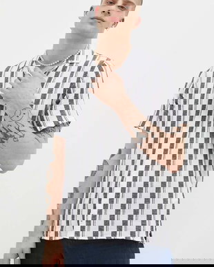 Hollister Co. camasa din amestec de in